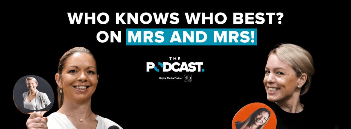 MRS directors play Mrs & Mrs on All Things Business – The Podcast!